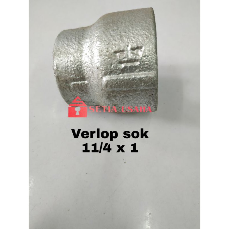 Jual sambungan besi vsok 11/4 x 1 | Shopee Indonesia