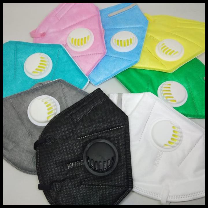 Jual Masker Kn95 Respirator N95 Katup Filter Udara 3D | Shopee Indonesia