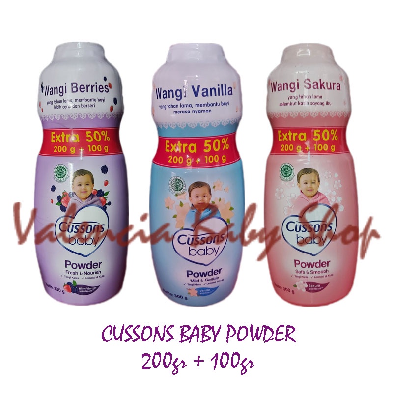 Jual Cussons Baby Powder 200gr + 60gr | Shopee Indonesia