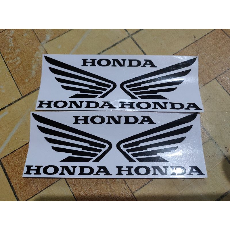 Jual Sticker Sayap Honda Logo Sayap Honda Sticker Cuting Shopee Indonesia