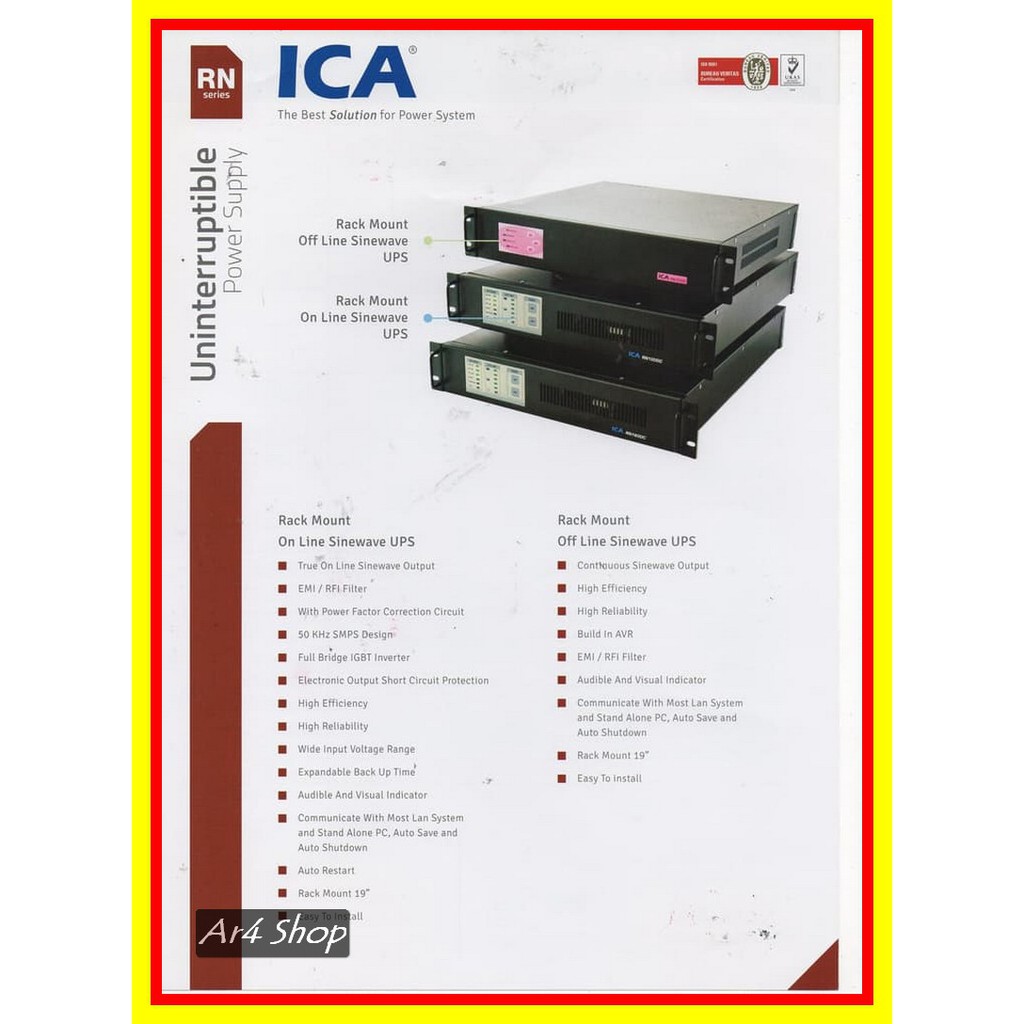 Jual Ups - Ica - Rn Series - Rn1200 | Shopee Indonesia