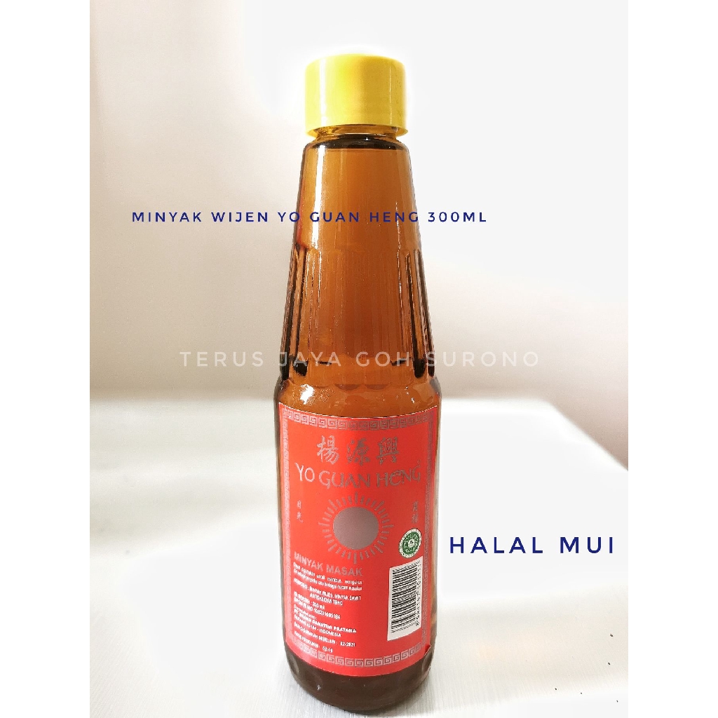 Jual Minyak Wijen Yo Guan Heng Sesame Oil 330 Ml Shopee Indonesia