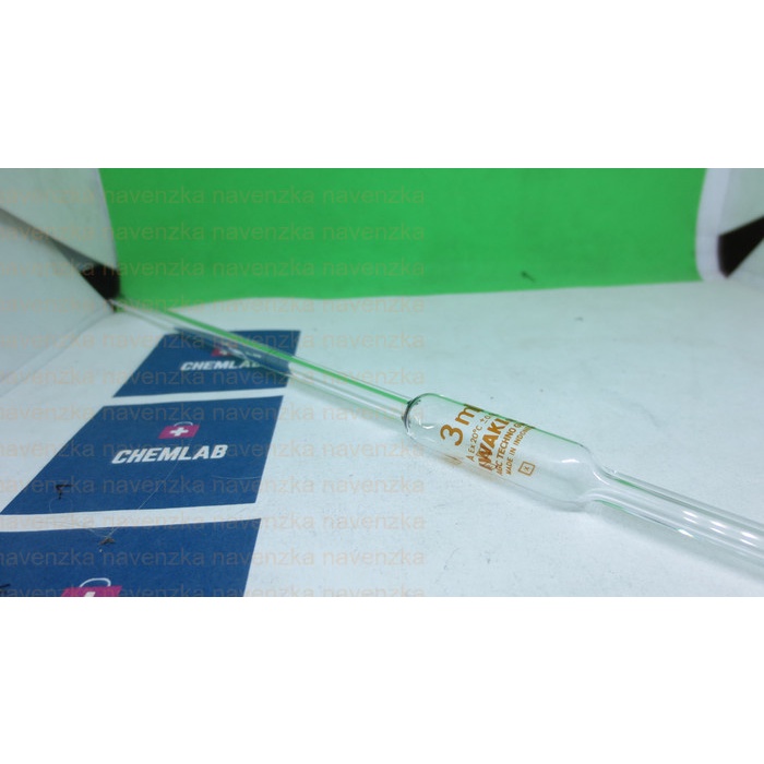 Jual Pipet Gondok 3 ml Pipet Volume Volumetric Pipette IWAKI