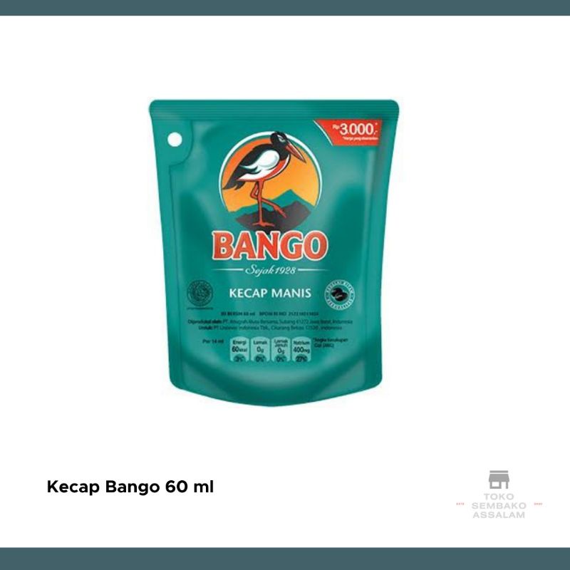 Jual kecap bango 60 ml / bango 3000 / kecap bango | Shopee Indonesia