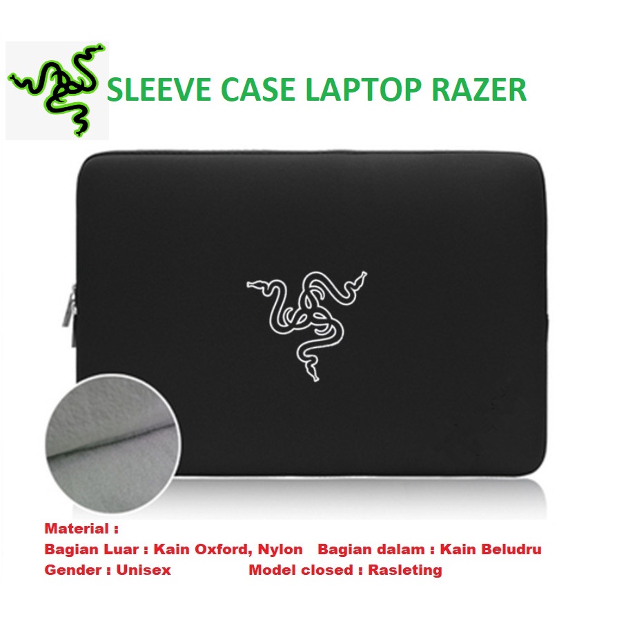 Jual Sleeve case Cover Laptop sarung notebook Razer 15 17 Inch | Shopee ...