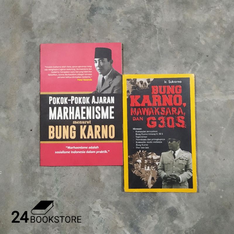 Jual Paket Buku Ajaran Marhaenisme Dan Nawaksara G30s Bung Karno