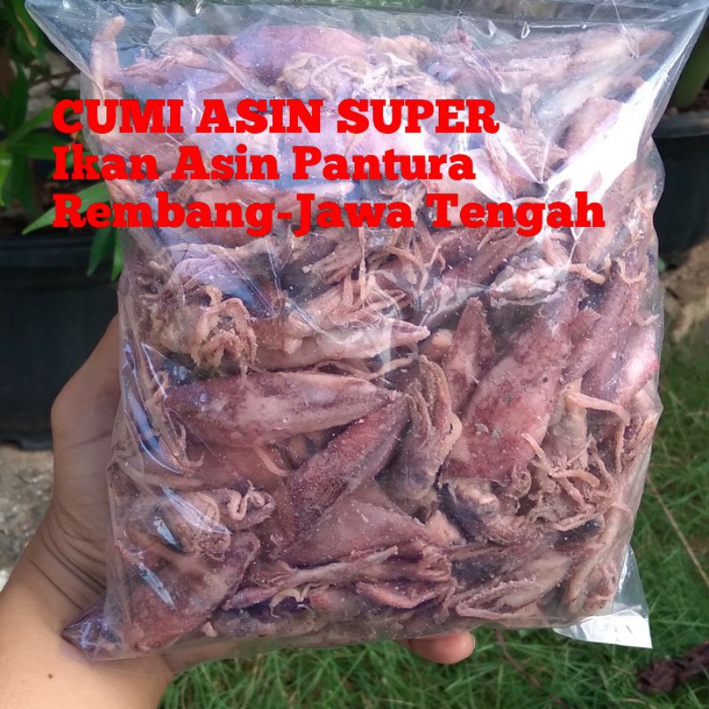 Jual Cumi Kering Asin Super 1 Kg Shopee Indonesia