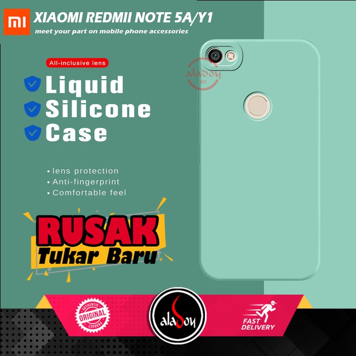 Soft Case Xiaomi Redmi Y1 Xiaomi Redmi Note 5A Case Liquid Silicone Pro  Camera Premium Casing