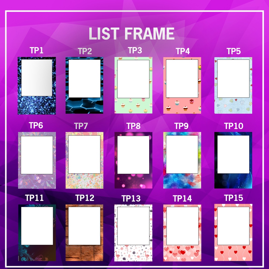 Jual CETAK FOTO FRAME WARNA UKURAN 2R (BISA REQUEST FRAME) | Shopee ...