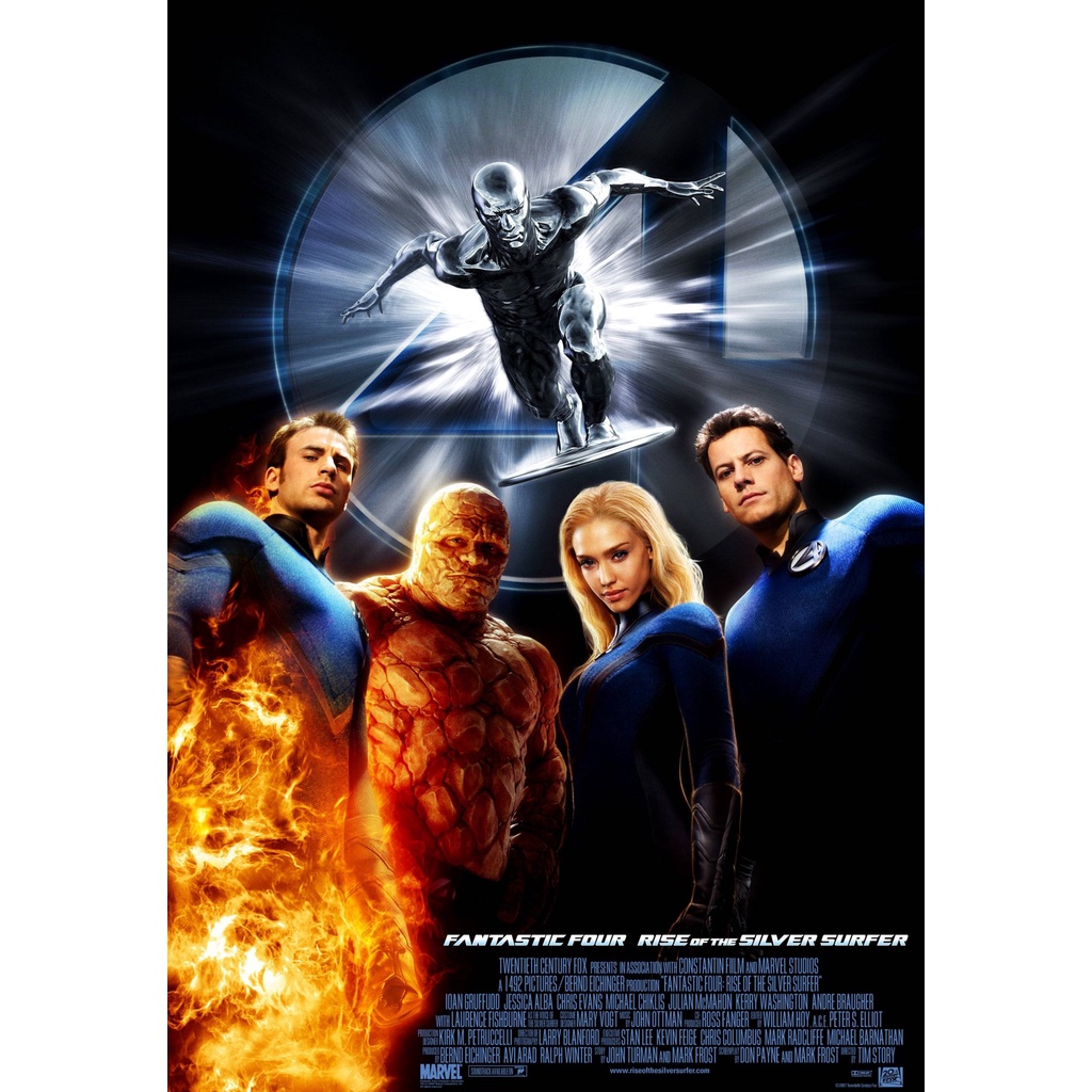 Jual DVD Fantastic 4 Rise of the Silver Surfer (2007) | Shopee Indonesia