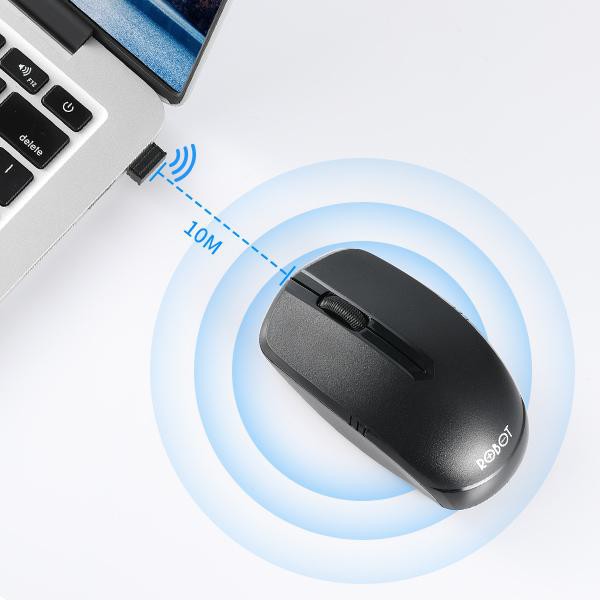 Jual Mouse ROBOT M200 Wireless Silent Key ORIGINAL - Garansi Resmi 1 ...