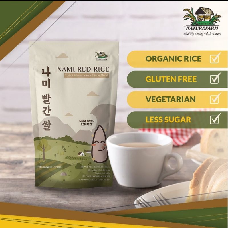 Jual nami rice milk susu beras gluten free susu sarapan | Shopee Indonesia