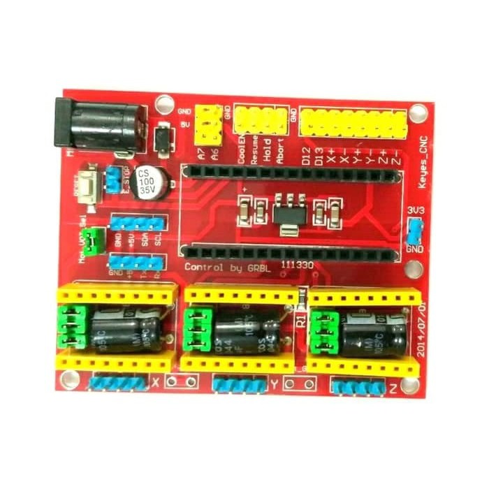 Jual Arduino CNC shield v4 Engraving driver expansion board CNC Shield ...