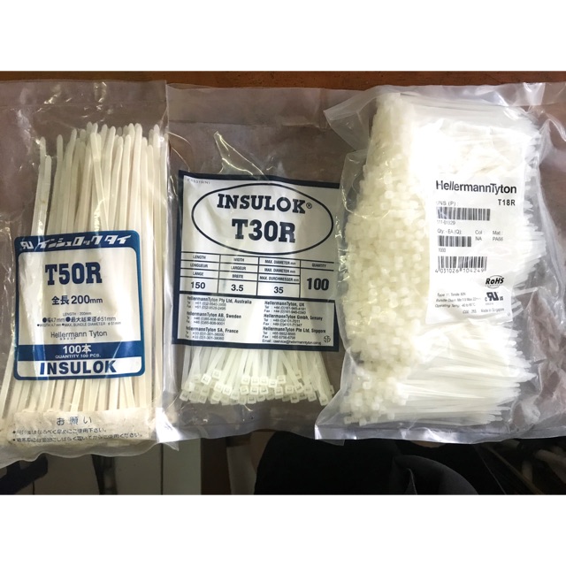Jual Cable Ties Insulok Hellerman Hellermann Tyton T18R T30R T50R