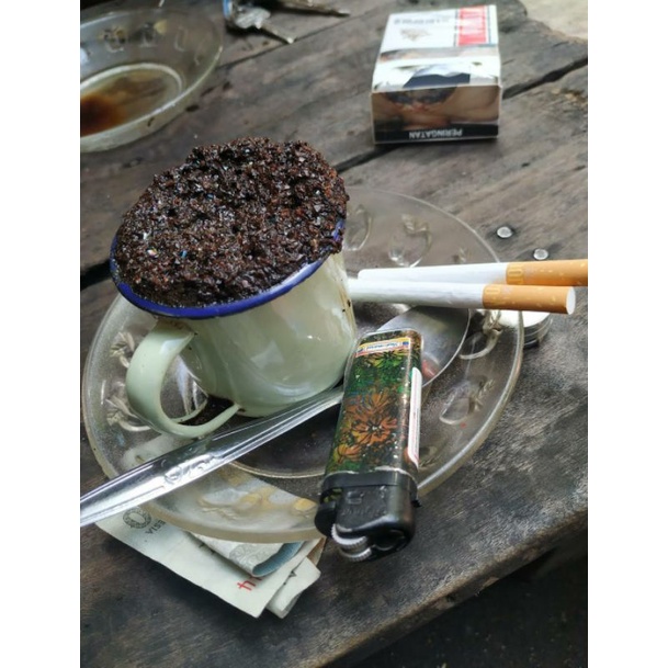 Jual KOPI BUBUK KASAR MURNI 500gr ORIGINAL NYANGKIR MALANG | KOPI HITAM ...
