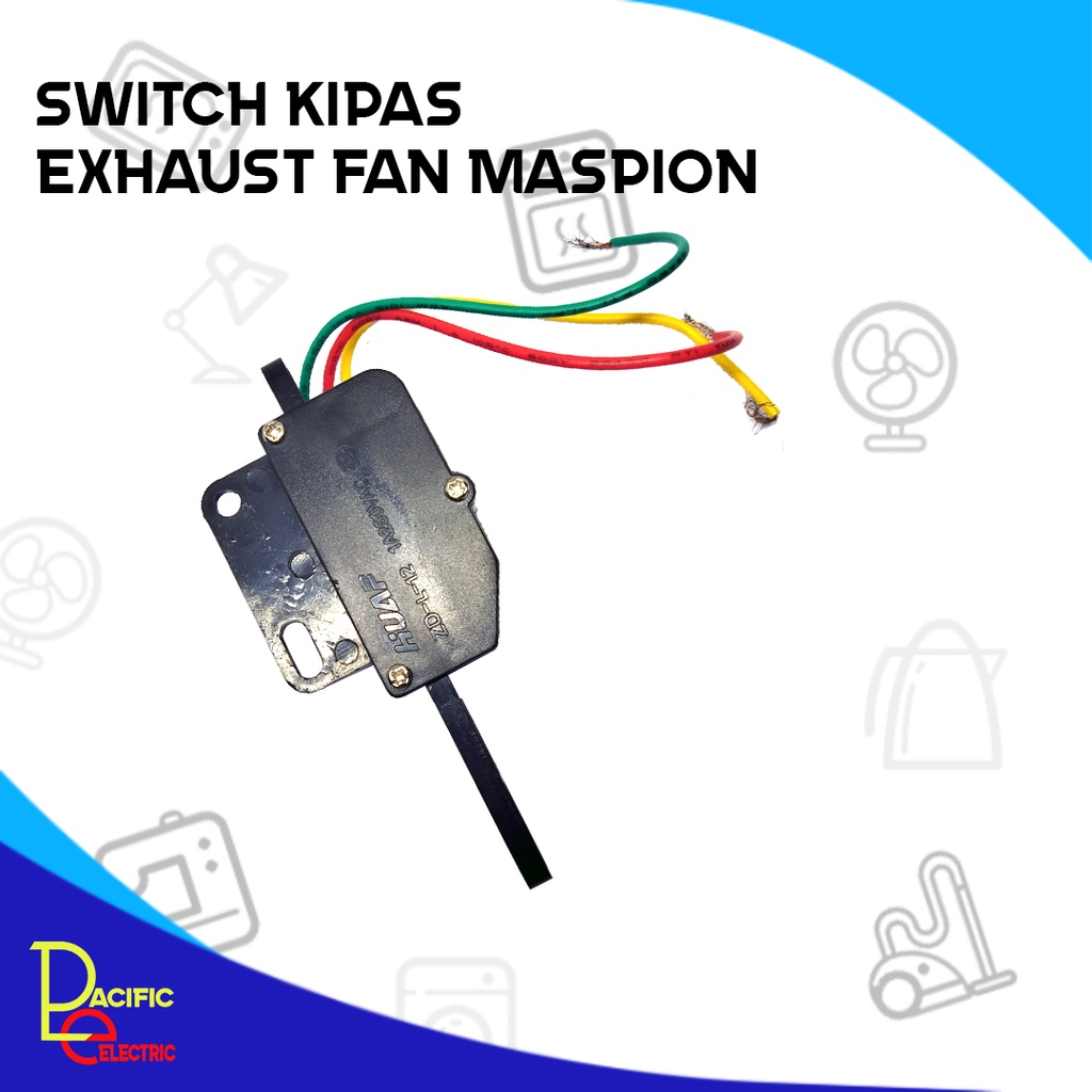 Jual SWITCH KIPAS ANGIN EXHAUST FAN MASPION TARIKAN EXHAUST FAN MASPION ...