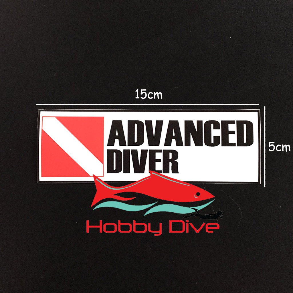 Jual Scuba Diving Sticker Diver - Dive Flag Sticker Waterproof HD-067 ...