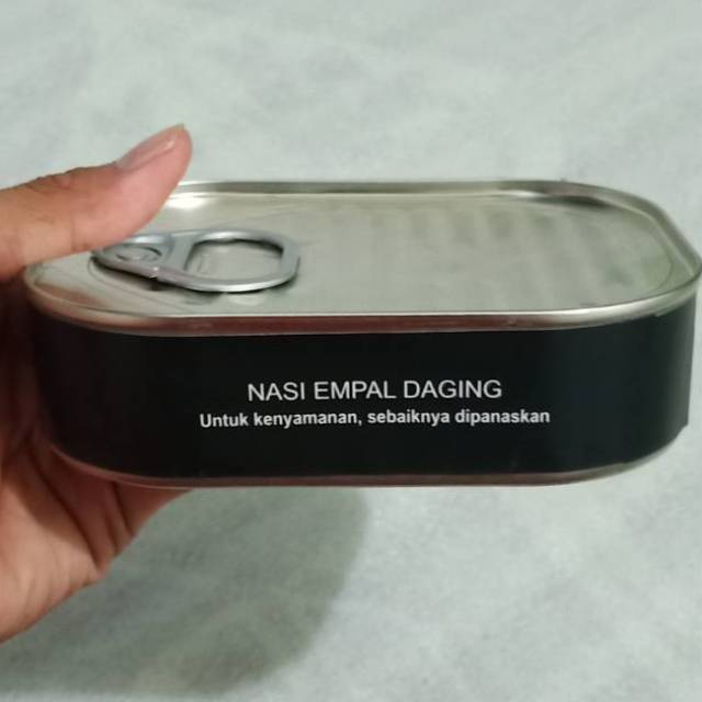 Jual RANSUM KALENG NASI EMPAL DAGING | Shopee Indonesia