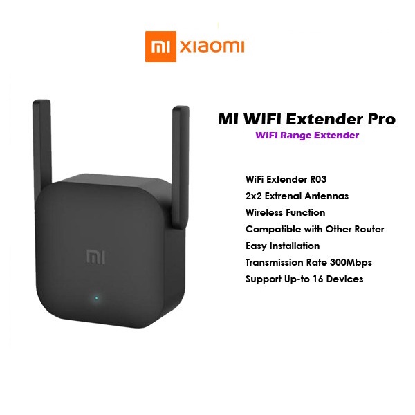 Jual Xiaomi R03 RO3 Mi Wifi Extender Pro Wifi Amplifier Repeater pro ...