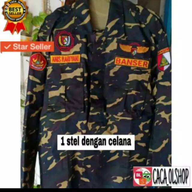 Jual Setelan Baju Seragam Pdl Banser Nasional Shopee Indonesia