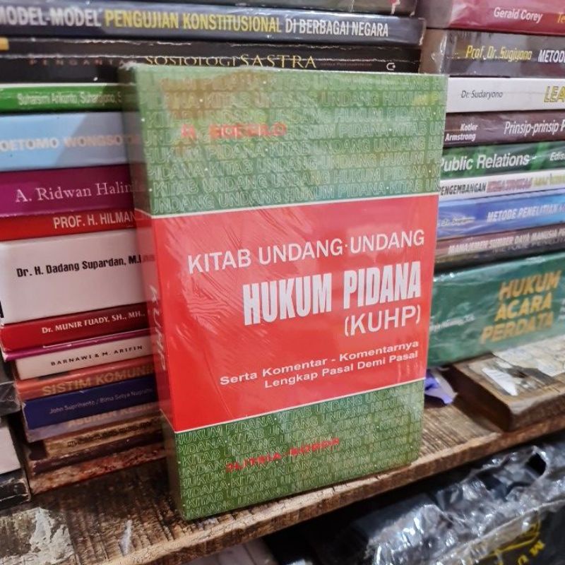 Jual Kitab Undang Undang Hukum Pidana KUHP By R Soesilo | Shopee Indonesia