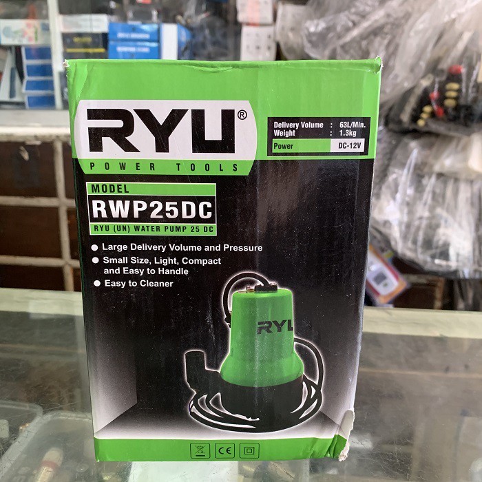 Jual RYU Pompa Celup Air DC 12V Submersible Pump | Shopee Indonesia