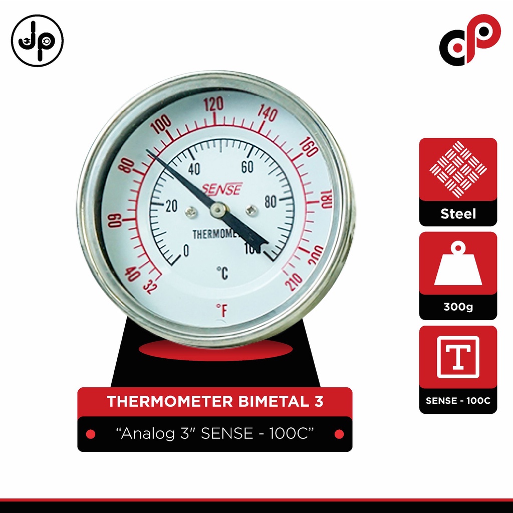 Jual Thermometer Payung | Thermometer Bimetal Analog 3