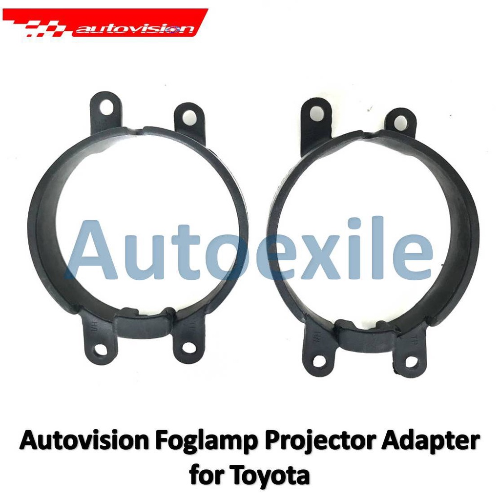 Jual Autovision Foglamp Projector Adapter 2.5 inch for Toyota Adaptor ...