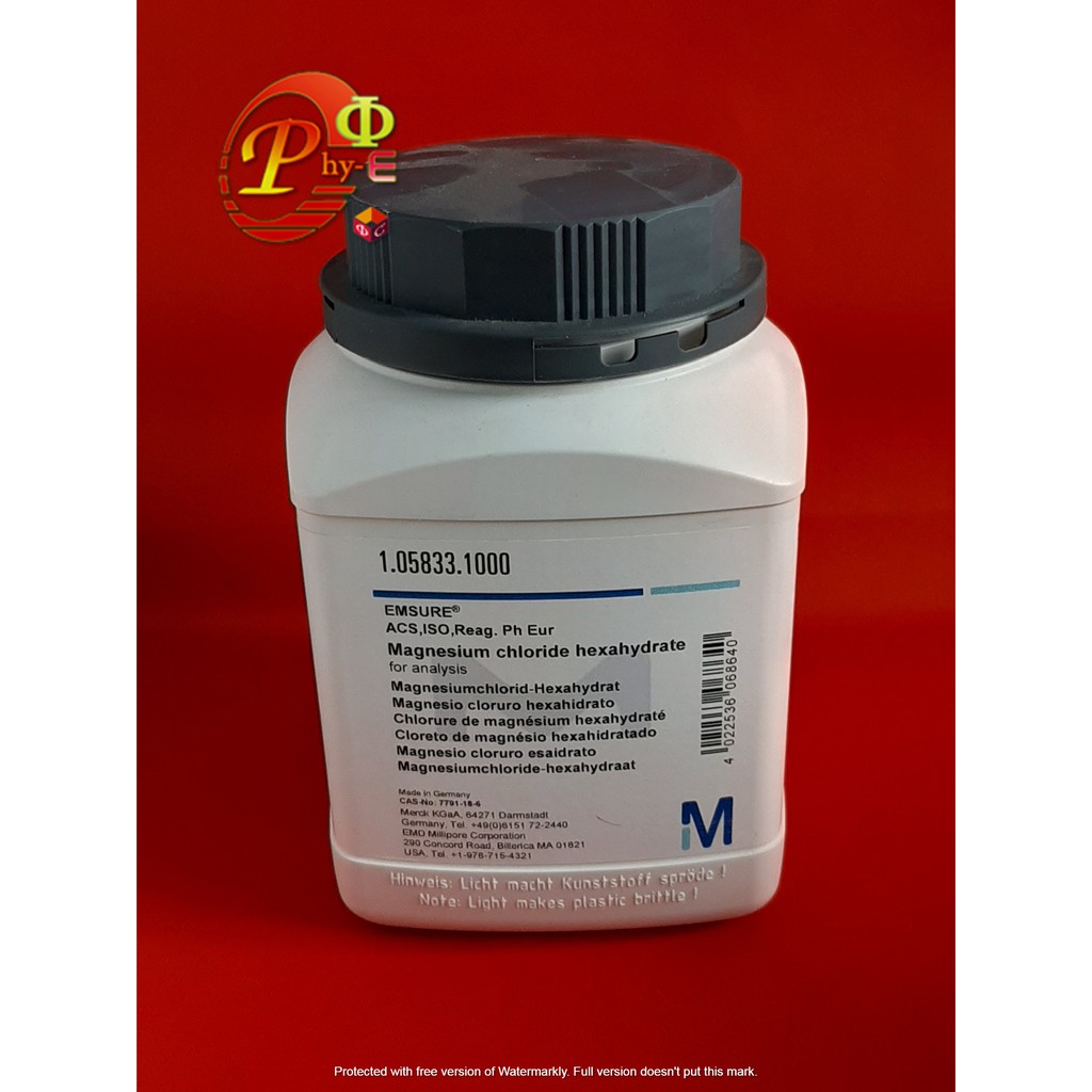 Jual Magnesium Chloride Hexahydrate / MgCl2.6H2O Per 10 gram Shopee