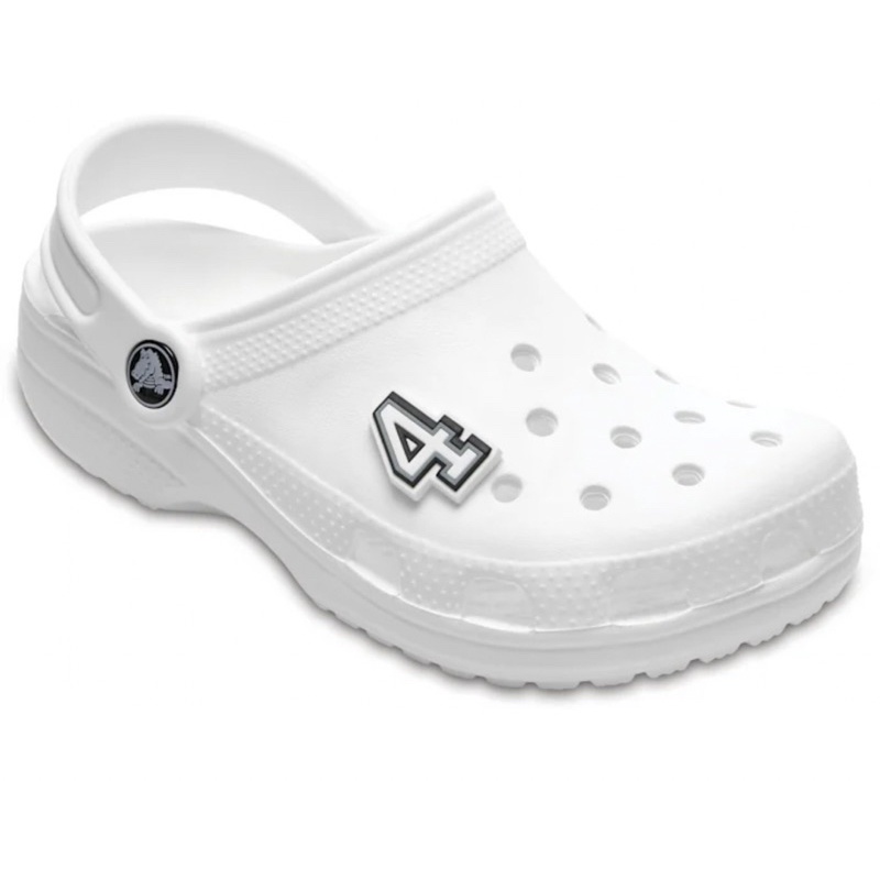 Jual ORIGINAL CROCS JIBBITZ Letters & Numbers Gold | Shopee Indonesia