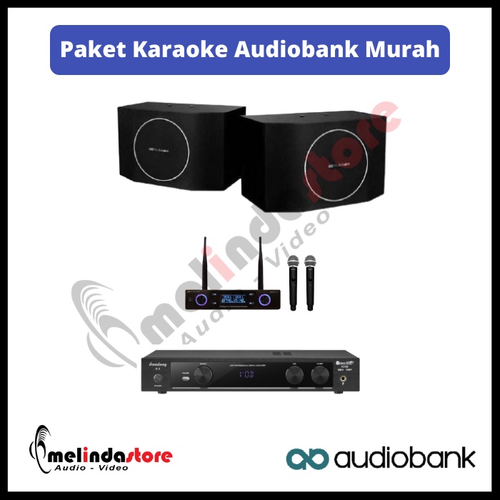 Jual Paket Speaker Karaoke Audiobank Murah Shopee Indonesia