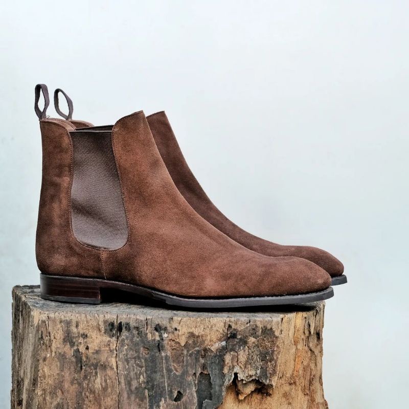 Jual chelsea boots suede sale