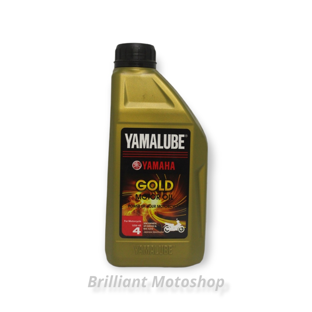 Jual Yamaha Yamalube Engine Oil Gold Original Shopee Indonesia
