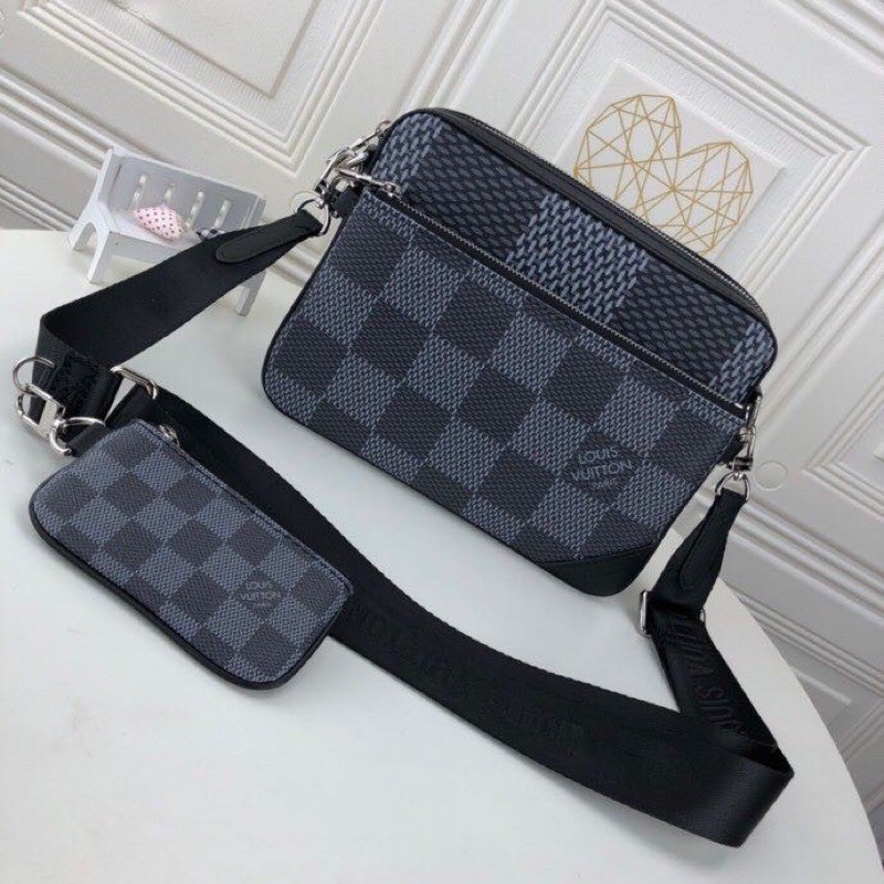 Jual Tas Selempang Pria/Waist Bag Lv* Mirror Quality Afn67