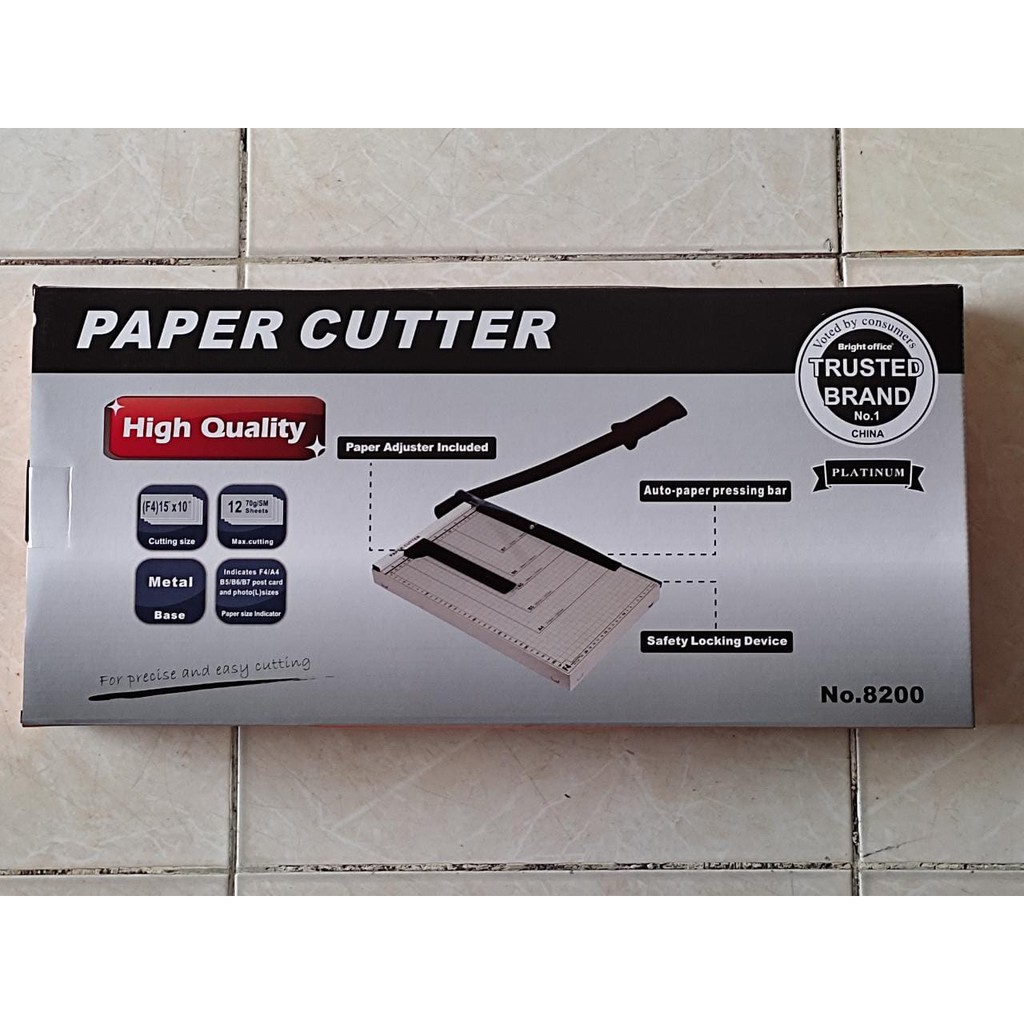 Jual Alat Pemotong Kertas F4 Paper Trimmer Folio Paper Cutter Kacip Shopee Indonesia 1924