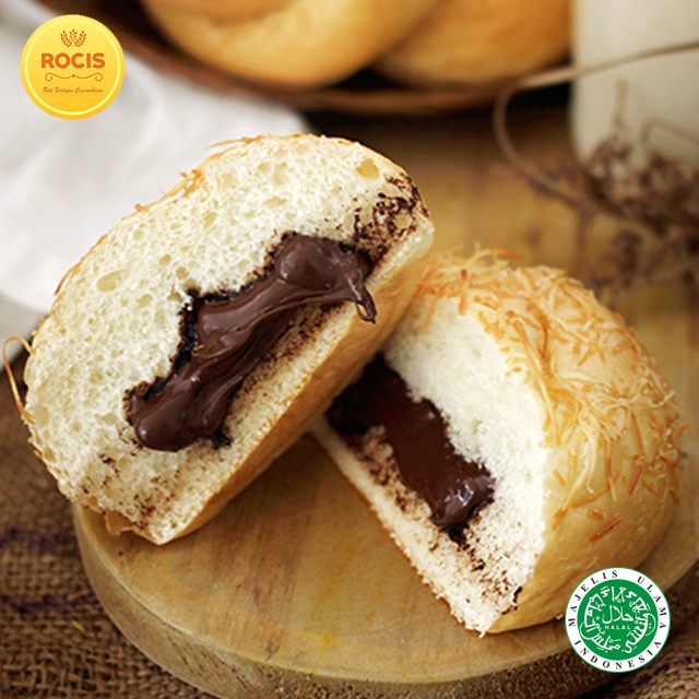 Jual Roti Rocis - Roman Coklat (Roti lembut dengan isi coklat) | Shopee ...