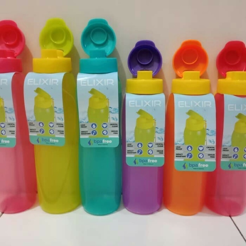 Jual BOTOL ELIXIR ACTIVE 1000 dan 600 GBU PLAST | Shopee Indonesia