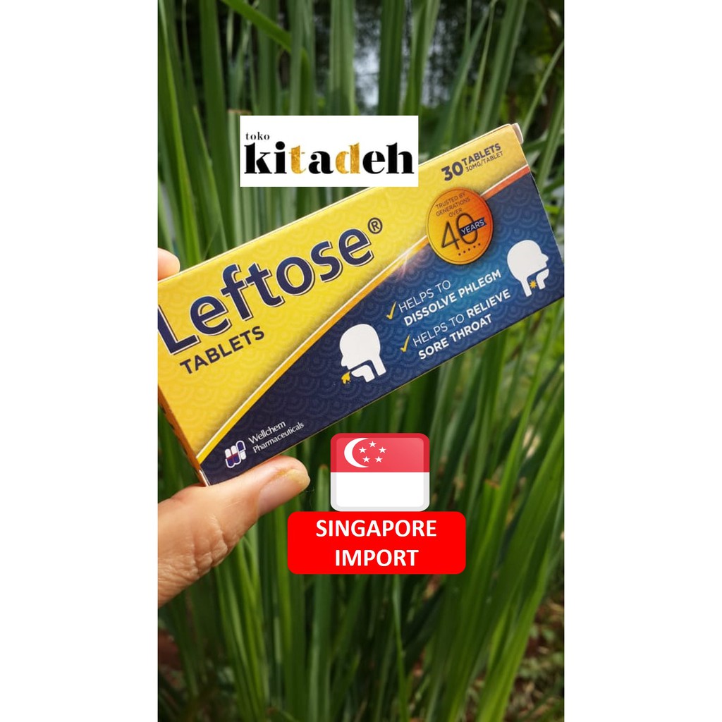 Jual Leftose Tablet Singapore | Shopee Indonesia