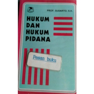 Jual Produk Terbaru Buku Hukum Dan Hukum Pidana Oleh Sudarto | Shopee ...