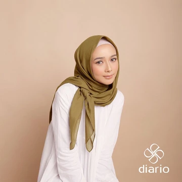 Diario Kerudung Segi Empat Paris Premium Plain Scarf Vol. 1