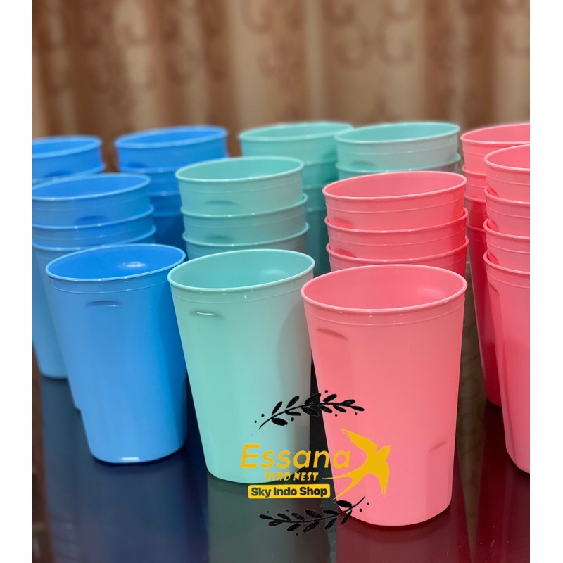 Jual Gelas Minum Plastik Uk Ml Pcs Shopee Indonesia