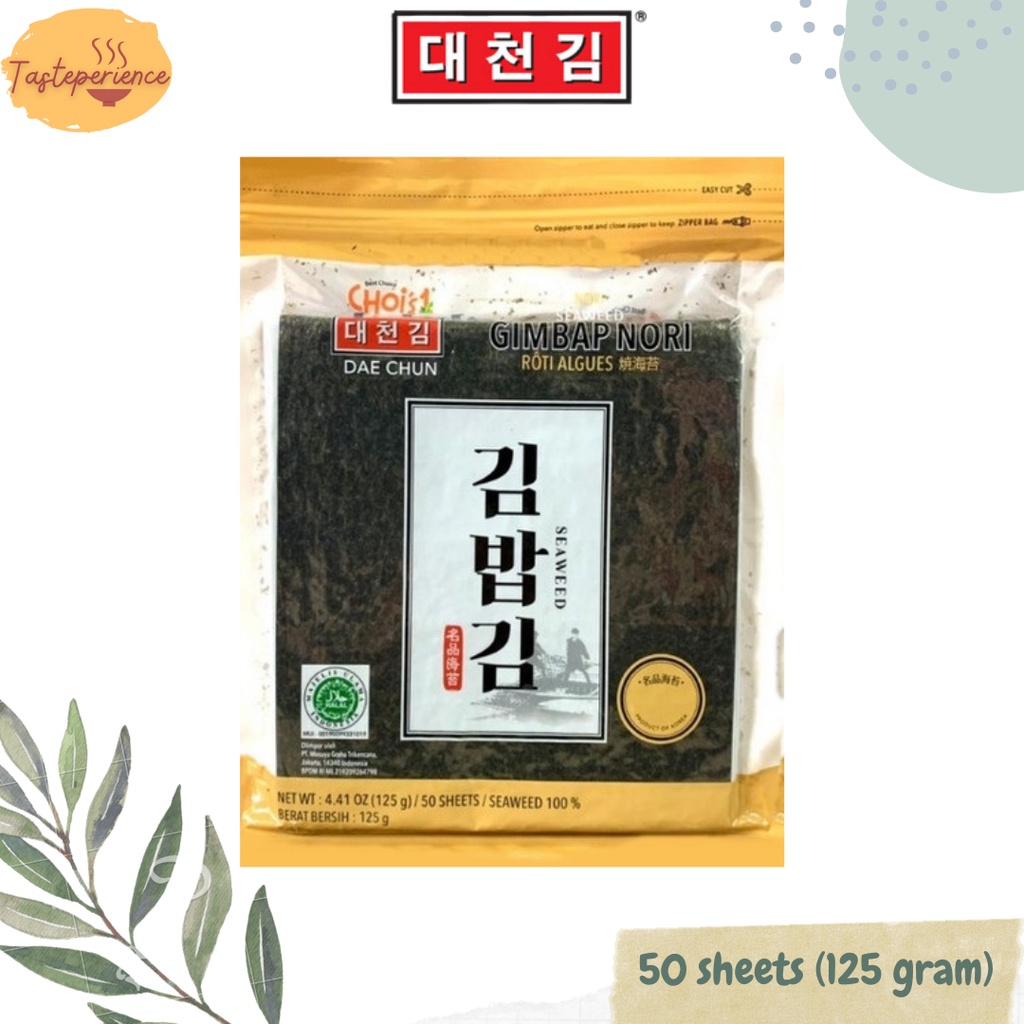 Jual DaeChun Gimbap Sushi Nori HALAL Grade A / Rumput Laut Kering