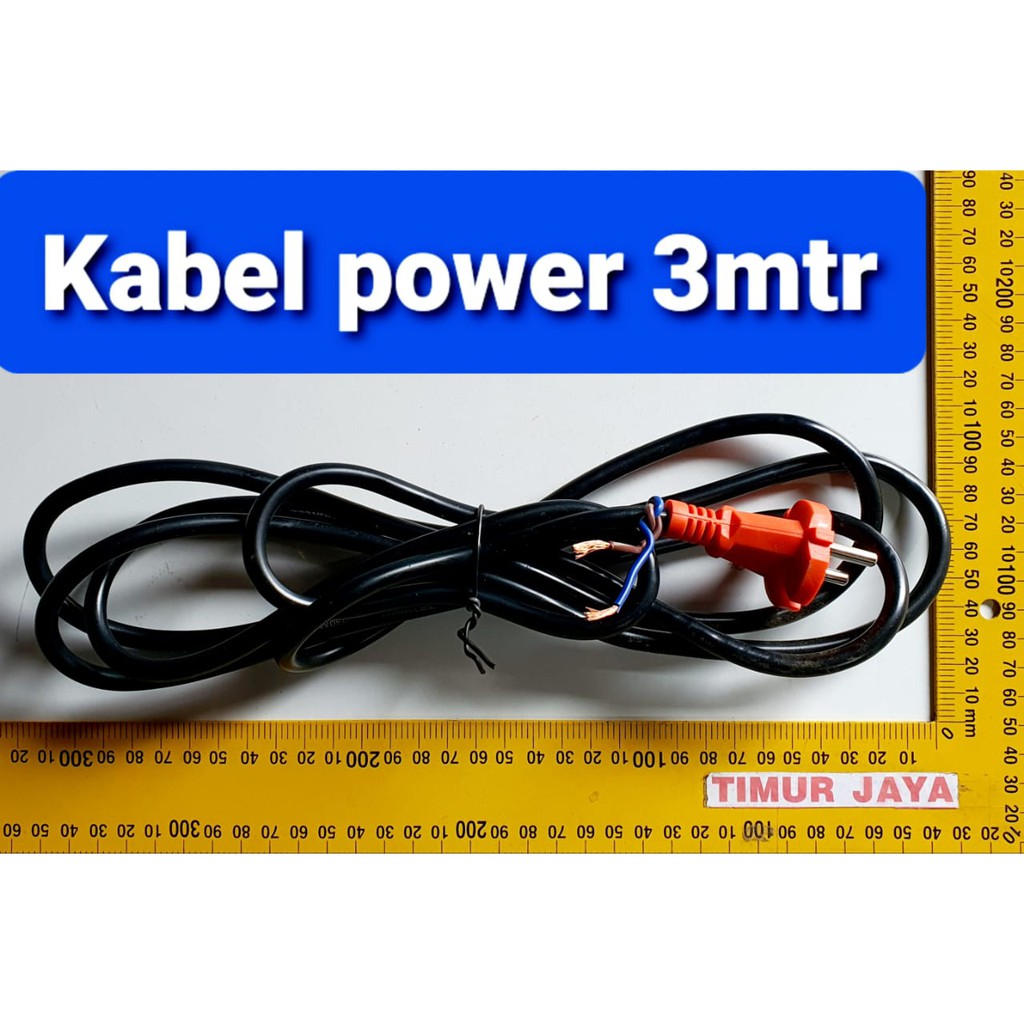 Jual Kabel Mesin Listrik Mesin Power Tool Tembaga 2 X 3 Meter Shopee