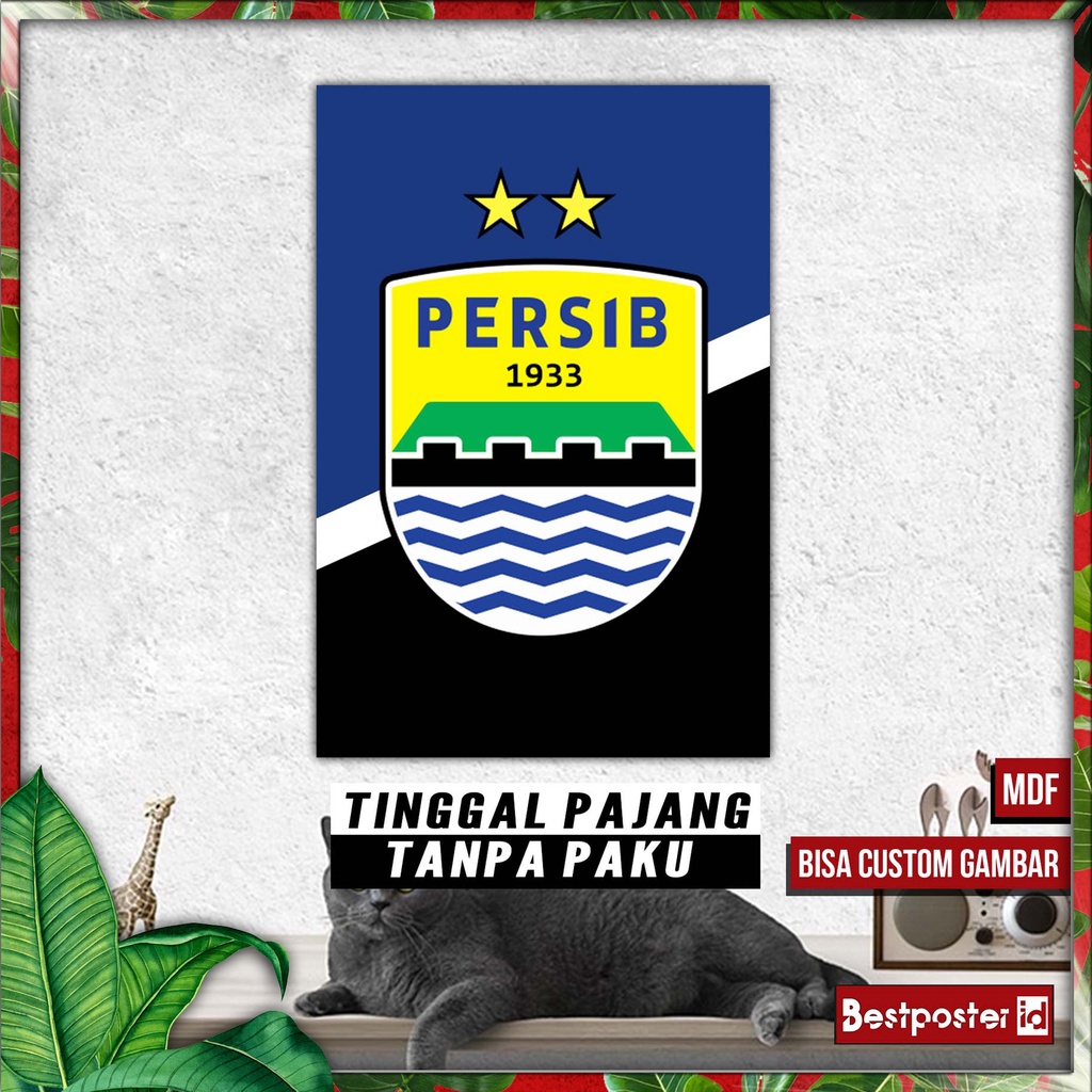 Jual Poster Dinding PERSIB BANDUNG Pop Art BOLA MDF020325 | Shopee