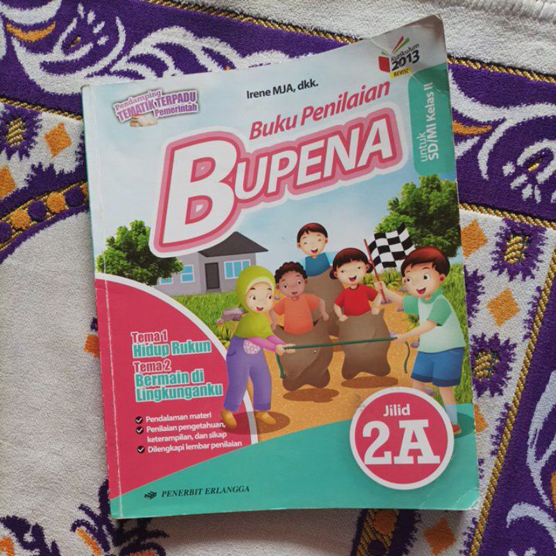 Jual Buku Penilaian BUPENA kelas 2 SD/MI kurikulum 2013 revisi Erlangga ...