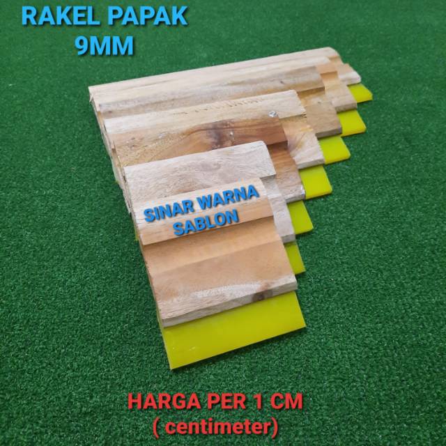 Jual Rakel plastisol papak/rata kuning 9mm | Shopee Indonesia