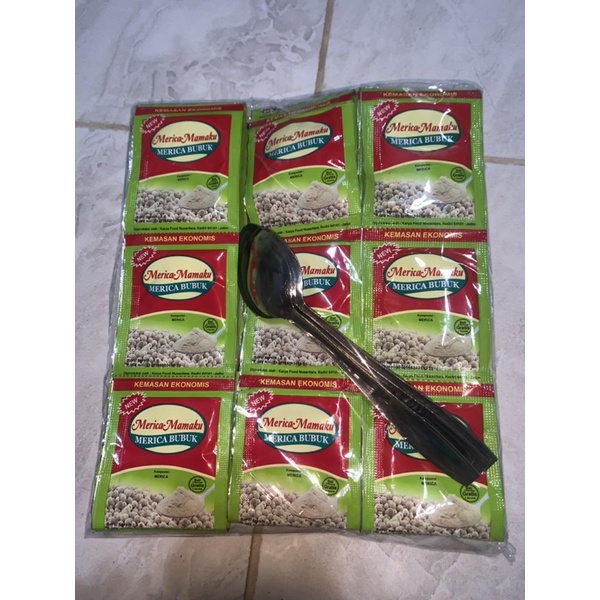 Jual Merica Bubuk Mamaku renteng isi 12pcs x 2gram | Shopee Indonesia