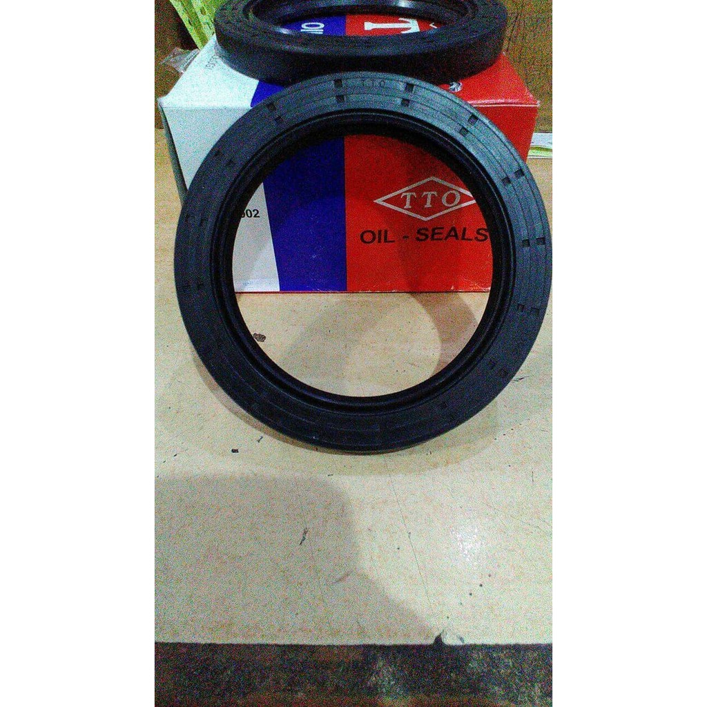 National Guarnizione Olio 40x55x8 Mm - Paraolio Multi-Labbro Con Molla, Temperatura -40°C A +107°C