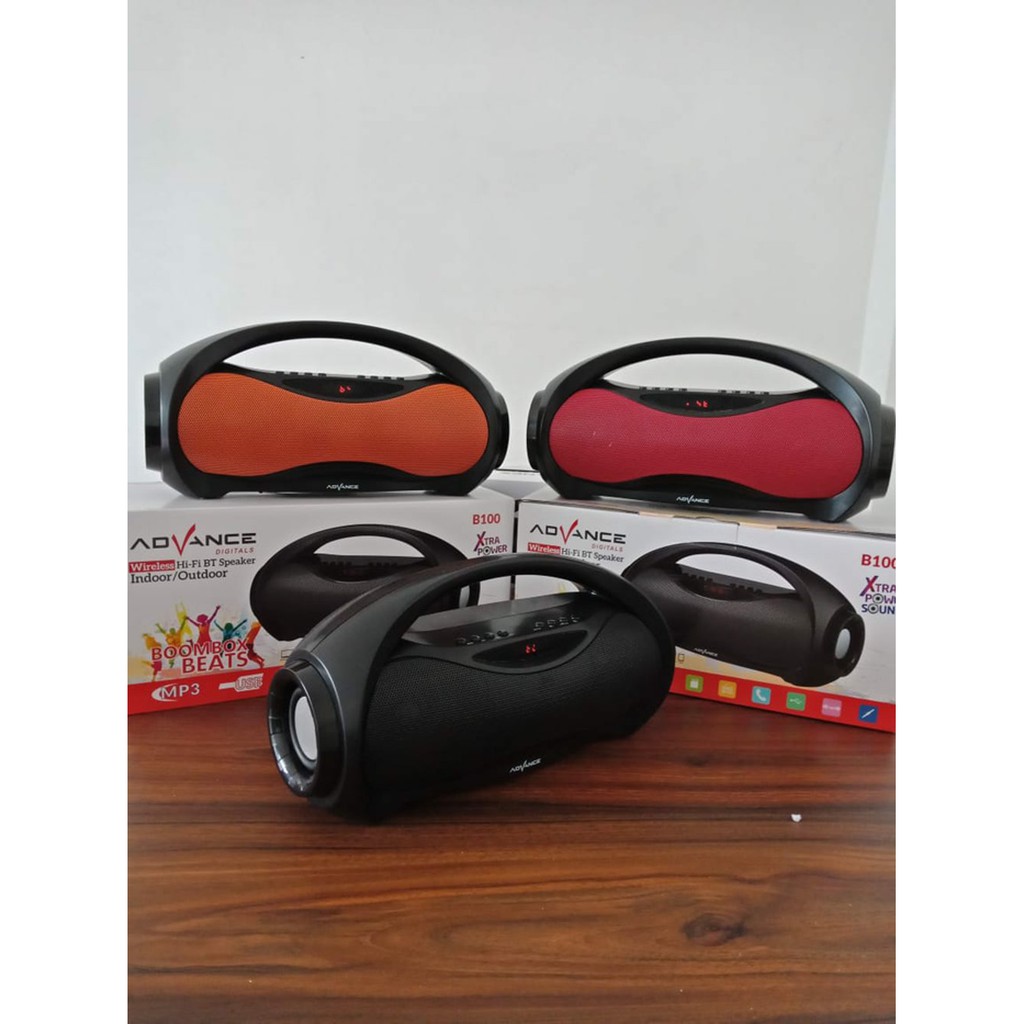 Jual Speaker Portable Bluetooth Advance B 100 | Shopee Indonesia