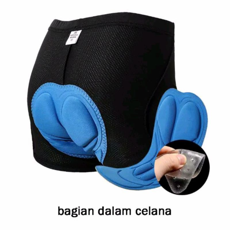 Jual Celana Dalam-Padding Sepeda Gel 3D Pria Wanita Sport/Cycling/Bike ...